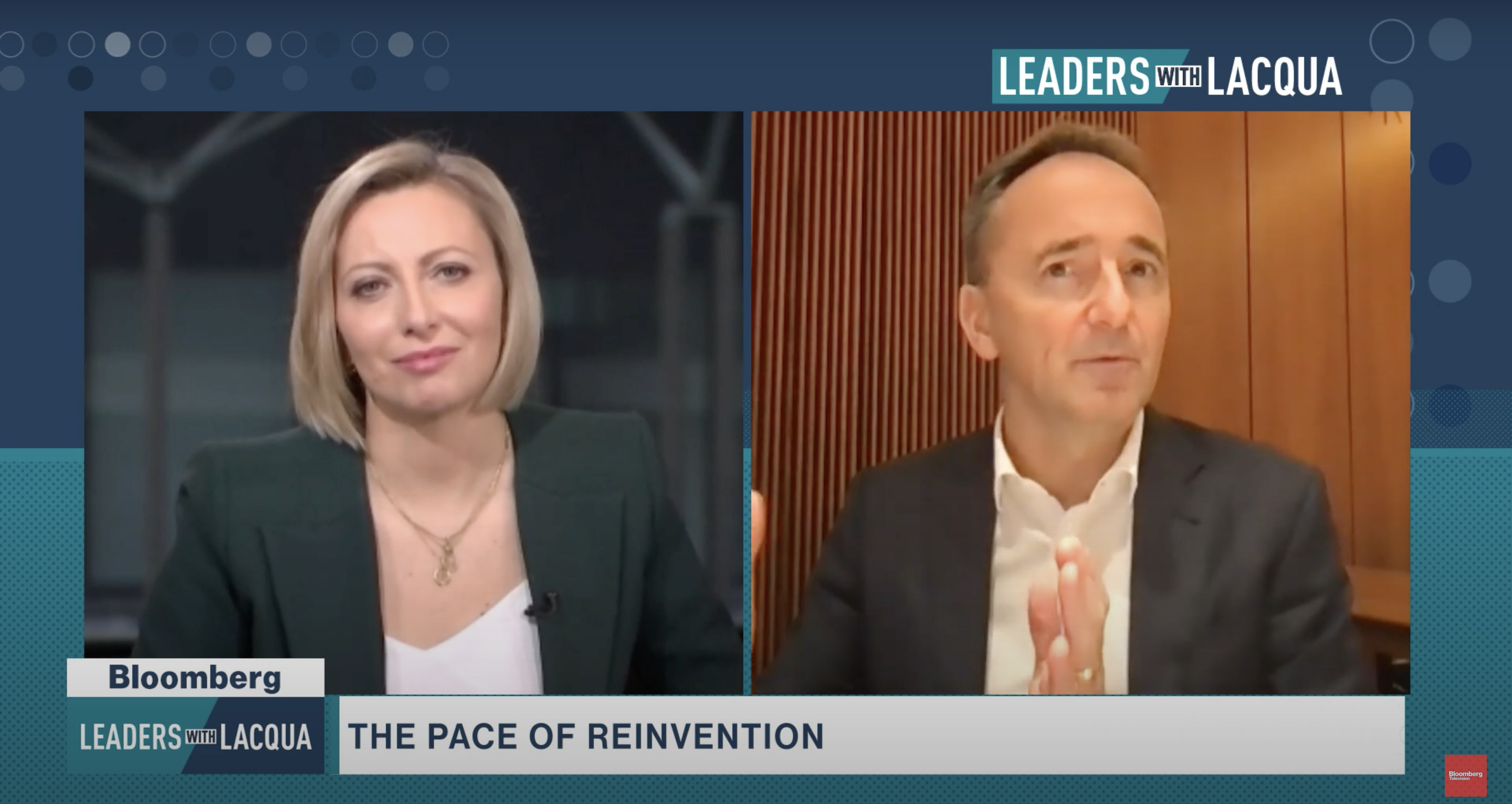 Read more about the article Dreams and Details Explored on Bloomberg: Jim Hagemann Snabe at “Leaders with Lacqua” (Video)